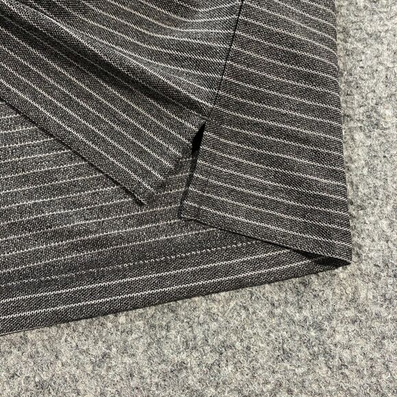 Miami Heat Antigua Striped Polo Adult X-Large XL Gray Embroidered NBA Basketball - Picture 13 of 16